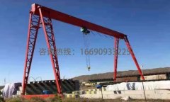 MHGY10吨上包下花葫芦龙门吊使用变频控制系统的