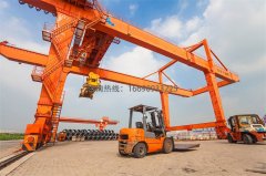 MDG单主梁吊钩偏挂龙门吊?轨道安装有几种方法