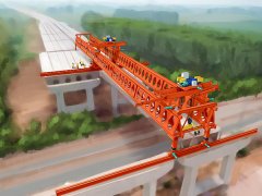 <b>河北张家口160吨架桥机的架梁基本步骤介绍</b>